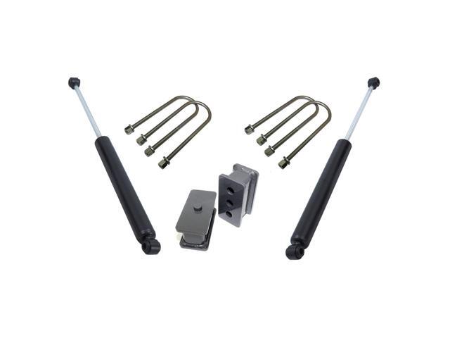 MaxTrac 902225L Lift Kit-Suspension Component 2.5 in. Lift Incl. Lift Blocks U-Bolts Maxtrac Shocks For Vehicles w/4.125 in. Axle Diameter Lift...