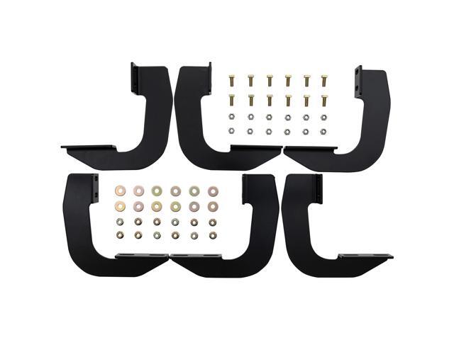 Westin 2022 Frontier Crew Cab & King Cab Running Board Mount Kit - Black (27-2435)