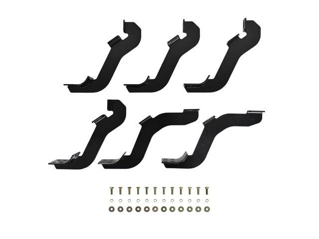 Westin 22-2265 Black Oval Nerf Step Bar Mount Kit Ranger SuperCrew/SuperCab 2019-2020