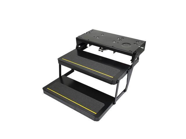 Kwikee 32 Series Electric Step Assembly with Standard Drive Operation and No Switch Kit for RVs and Travel Trailers