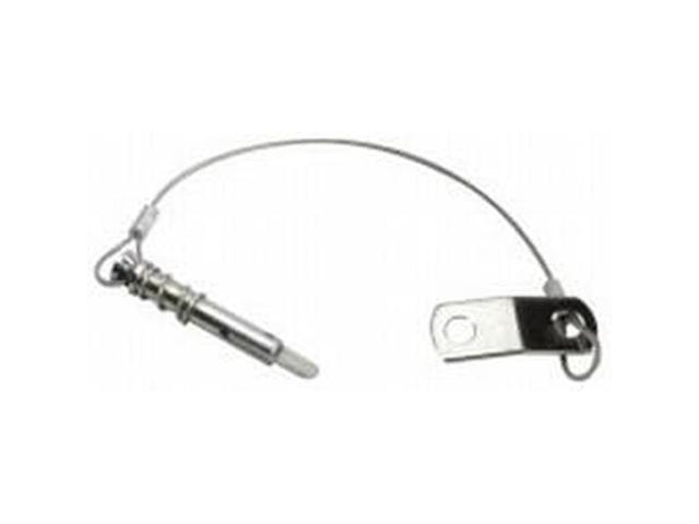 Whitecap S-1021C Quick Release Pin with Lanyard, Spring and Flip Tab - 1/4' x 1'