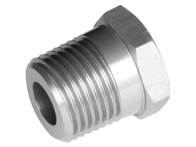 Red Horse Performance 912-12-04-5 -12 (3/4') NPT Male To -04 (1/4') NPT Female Reducer - Clear
