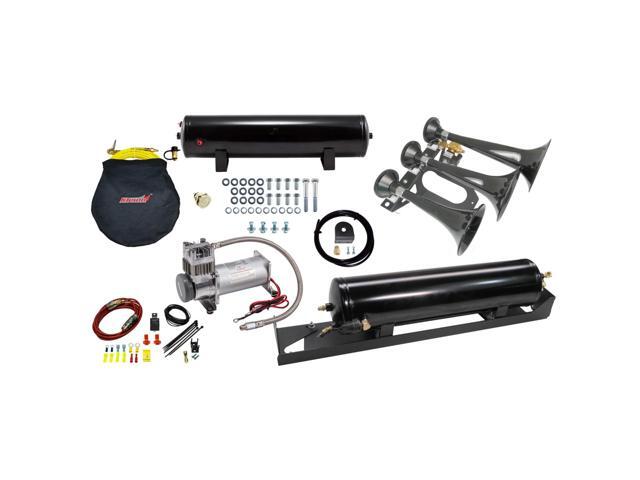 Kleinn Air Horns with Spare Tire Location Horn Mount