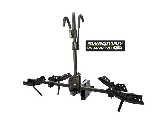 Swagman DISPATCH RV Approved Hitch Mount Bike Rack, Black