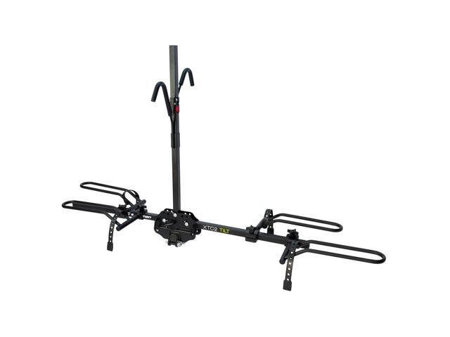 Swagman XTC2 TILT Hitch Mount Bike Rack, Black, 1-1/4' and 2' hitch receiver, class 2 or higher