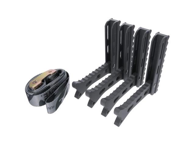 Hawk Hunting Climbing Tree Stand Bowhunting Folding Portable Helium 4 Steps with Strap Pack