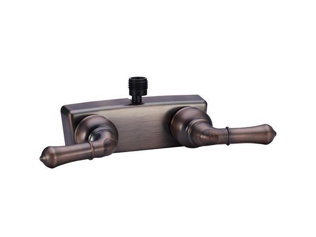 Dura Faucet (DF-SA100C-ORB) RV/Motorhome Shower Faucet Valve Diverter with Easy Turn Handles (Oil Rubbed Bronze)