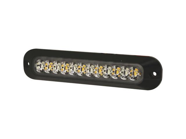 ECCO ED3705A Directional,6 Led,Surface Mount,12 24 Vdc,Amber
