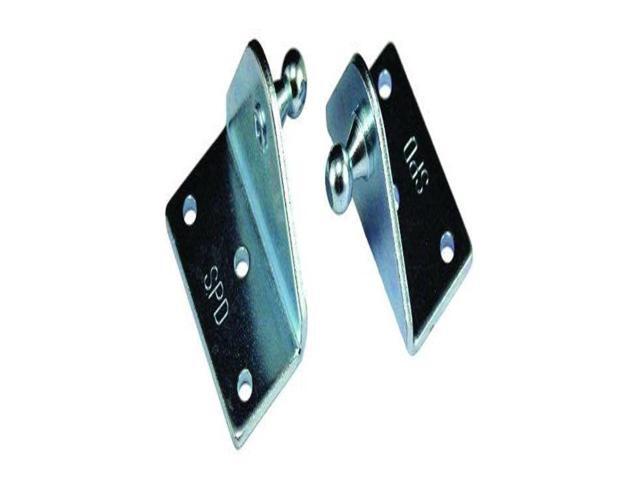 JR Products BR-1060 Angled Gas Spring Mounting Bracket 10mm, Pack of 2