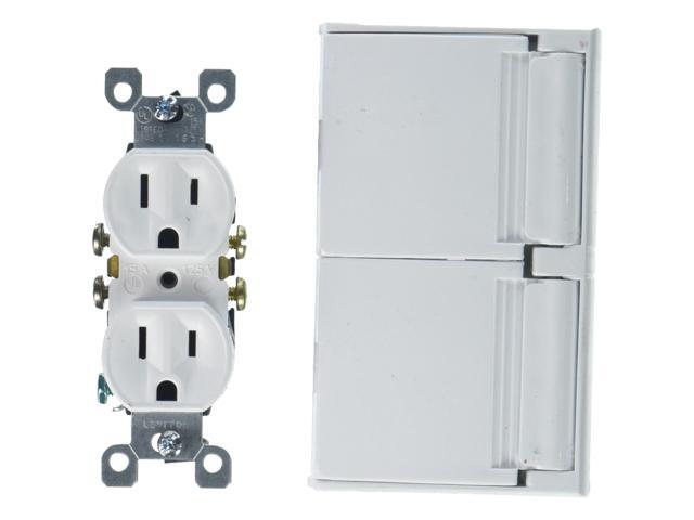 VALTERRA Diamond Group 52499SCREC Weatherproof Receptacle Cover