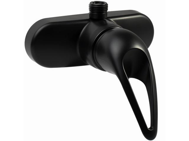Dura Faucet Single Lever RV Shower Faucet - Matte Black
