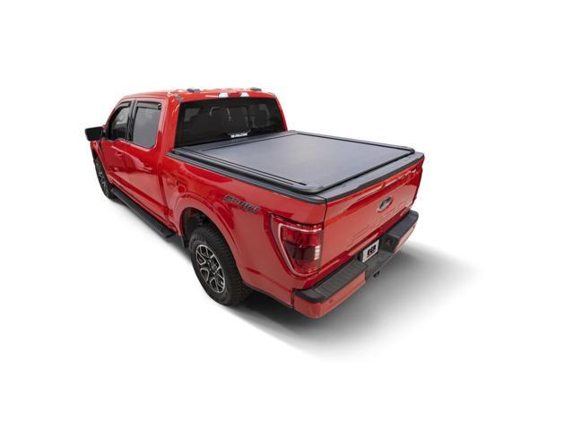 EGR RT038812E RollTrac Electric Retractable Bed Tonneau Cover, Compatible with Ford F150 Short Box, Black