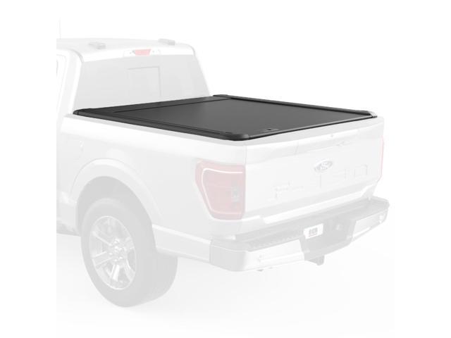 EGR RT038812ML RollTrac Manual Retratable Truck Bed Cover Accessory Compatible with Ford F150 Short Box, Black