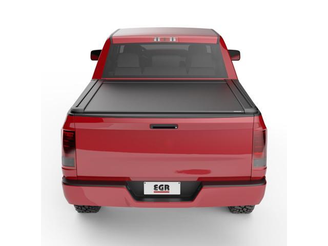 EGR RollTrac Retractable Tonneau Cover - Compatible with Ram 1500 with 5.7ft. Beds (Non-Ram Box) (2015-2024 Models) - Aluminum Bed Cover (Electric)