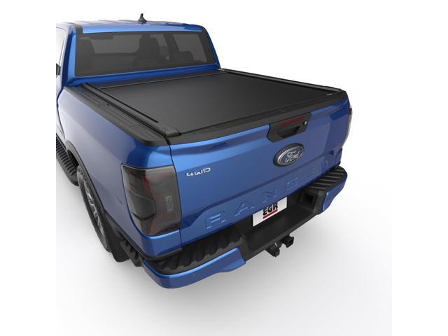 EGR RollTrac Electric Retractable Tonneau Cover - Compatible with Ford Ranger with 5.0 Bed (2024+ Models) - Aluminum Bed Cover - RT040552MR