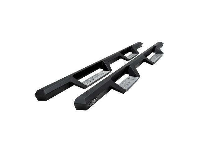 Westin 56-116852 HDX Stainless Drop Nerf Step Bars fits 1999-2013 Silverado Sierra 1500 Ext Cab 2001-2019 Silverado Sierra 2500 3500 Ext/Dbl Cab...
