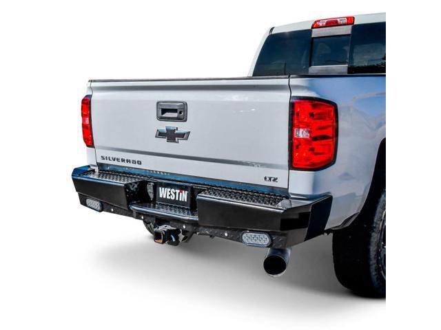 Westin 58-341155 HDX Bandit Rear Bumper fits 2015-2019 Silverado Sierra 2500 3500