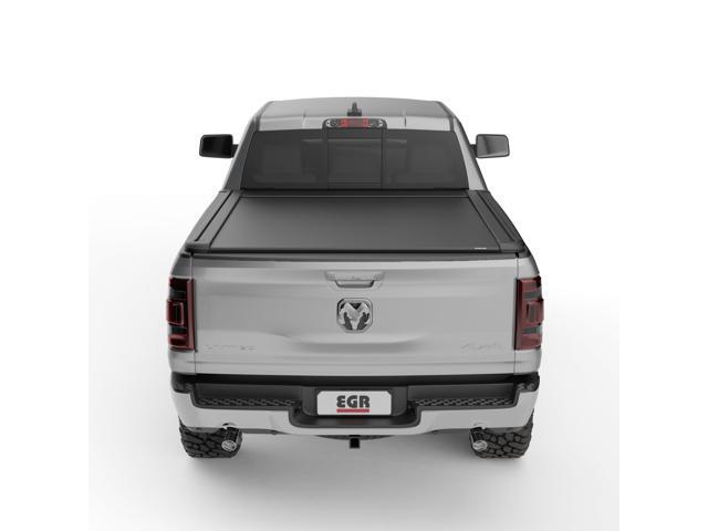 EGR RollTrac Electric Retractable Tonneau Cover - Compatible with Ram 1500 with 6.4 Bed (Non-Rambox)(2015-2024 Model) - Aluminum Bed Cover - RT040034E