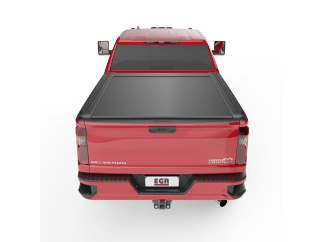 EGR RollTrac Electric Retractable Tonneau Cover - Compatible with GM Silverado/Sierra 2500HD with 6.9 Bed (2015-2024 Models) - Bed Cover RT040035E