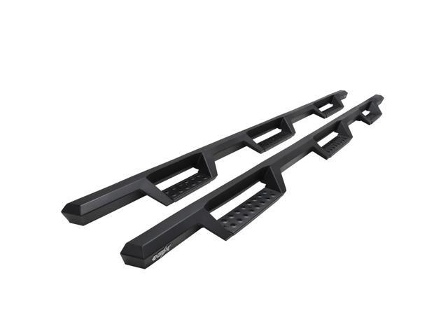 Westin 56-534775 HDX Drop Wheel to Wheel Nerf Step Bars fits 2020-2023 Silverado Sierra 2500 3500 Crew Cab (8' Bed) Textured Black 1 Pair