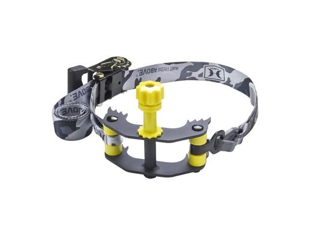 Hawk Cruzr Convenient Easy to Setup Safe Durable Hunting Tree Stand Ratchet Strap Bracket, Black