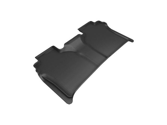 3D MAXpider Compatible with CHEVROLET SILVERADO / GMC SIERRA 1500 CREW CAB 2019-2026 / 2500HD / 3500HD CREW CAB 2020-2026 KAGU BLACK R2 (W/REAR...
