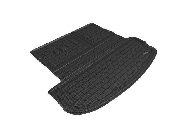 3D MAXpider Compatible with KIA TELLURIDE 2020-2025 KAGU BLACK CARGO LINER WITH SEATBACK PROTECTOR