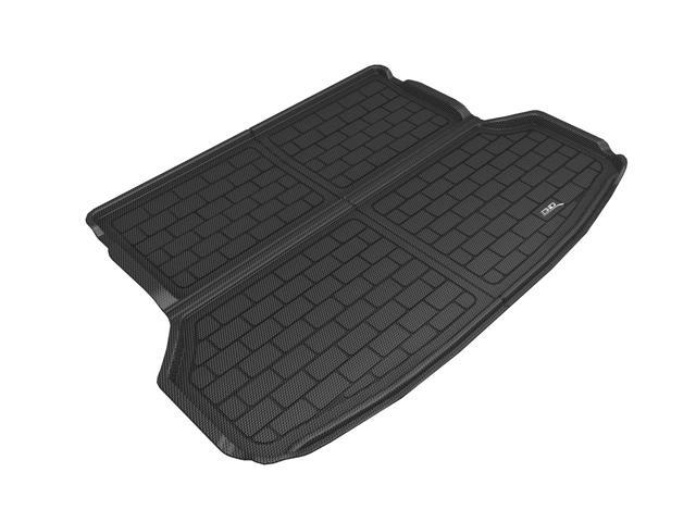 3D MAXpider Compatible with SUBARU FORESTER 2019-2024 KAGU BLACK CROSS FOLD CARGO LINER