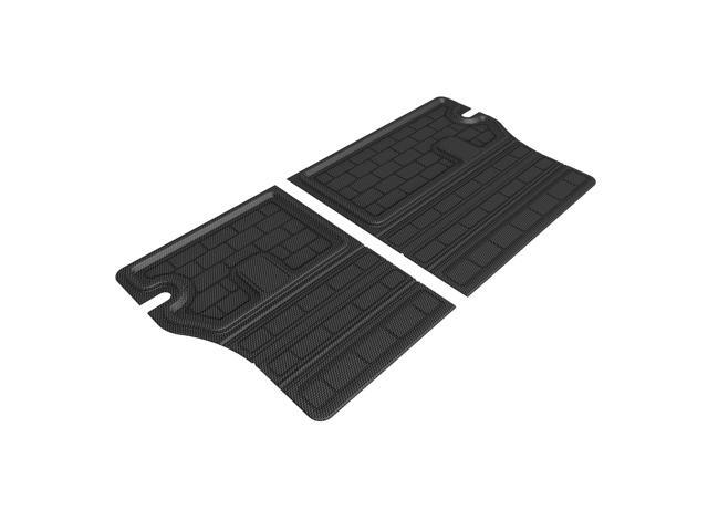 3D MAXpider Compatible with SUBARU FORESTER 2019-2024 KAGU BLACK SEATBACK PROTECTOR