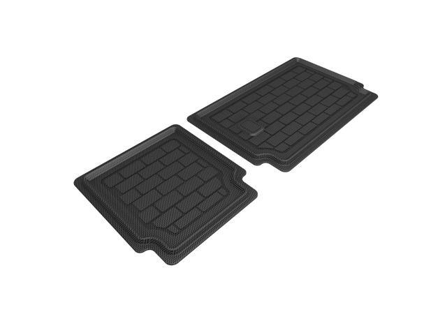 3D MAXpider Compatible with TOYOTA SEQUOIA 2023-2026 KAGU BLACK SEATBACK PROTECTOR