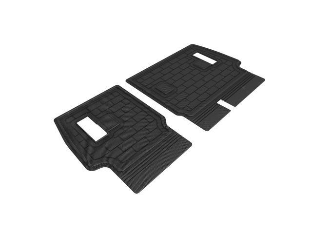 3D MAXpider Compatible with TOYOTA LAND CRUISER 2024-2026 KAGU BLACK SEATBACK PROTECTOR