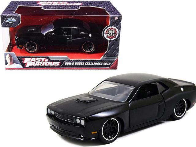 Dom/s Dodge Challenger SRT8 Black /Fast & Furious/ Movie 1/32 Diecast Model Car by Jada Dom/s Dodge Challenger SRT8 Black /Fast & Furious/ Movie 1/32 Diecast Model Car by Jada