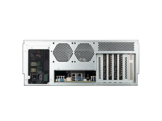 Silverstone 4U 20-bay 2.5' / 3.5' HDD / SSD rackmount storage server chassis with Mini-SAS HD SFF-8643 12 Gb/s interface