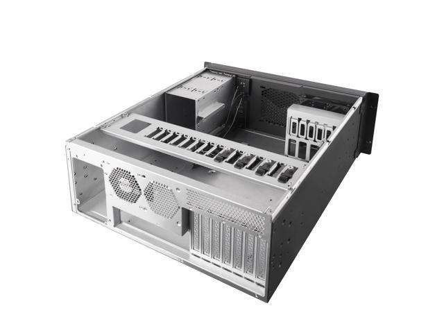 SilverStone 4U rackmount server chassis with liquid cooling compatibility,RM42-502
