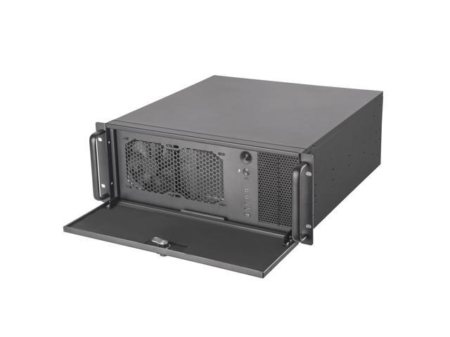 SilverStone 4U rackmount server chassis with liquid cooling compatibility,RM42-502