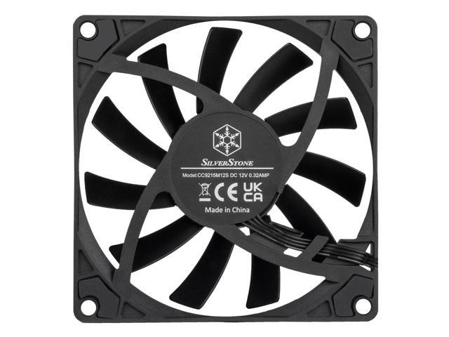 Silverstone Air Slimmer 90 Enhanced performance 92mm slim fan with PWM