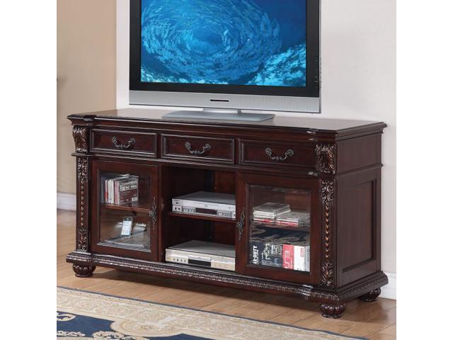 Photos - Display Cabinet / Bookcase Anondale - TV Stand Cherry 10321