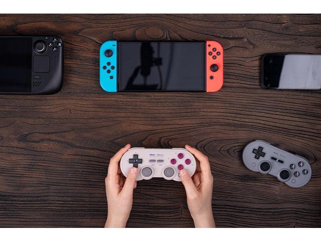 8BitDo - SN30 Pro Wireless Controller for Switch, Windows, macOS, Android and Steam Deck with Hall Effect Joysticks - G Classic - image 7