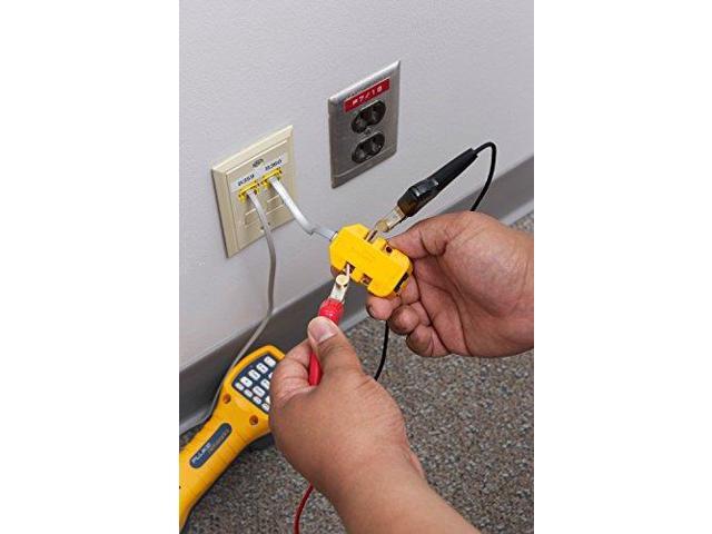 FLUKE Networks 10220101 6 Wire Modular Adapter w/K-plug Banjo