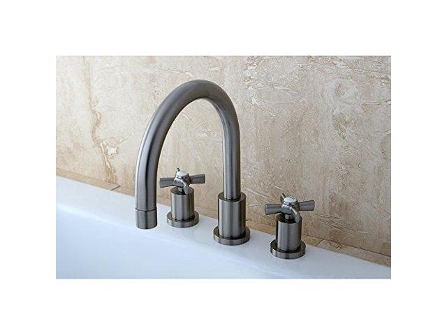 Kingston Brass KS8328ZX Roman Tub Filler Satin Nickel
