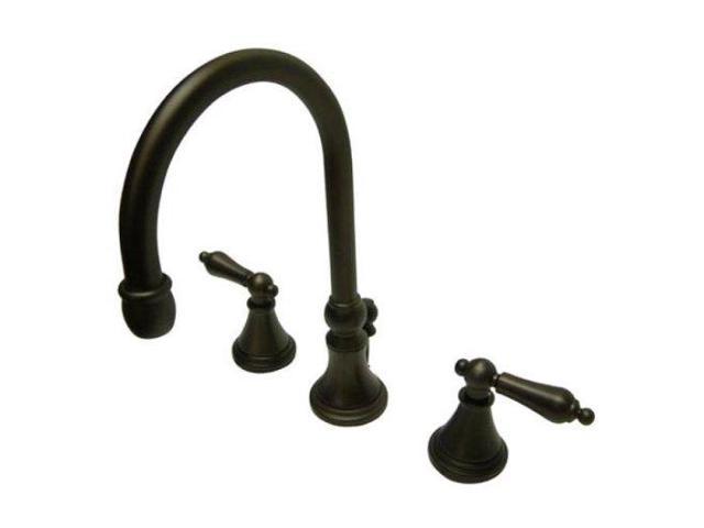 Photos - Other sanitary accessories Kingston Brass KS2985AL 8 Inch -18 Inch Widespread Lavatory Faucet - Oil R 
