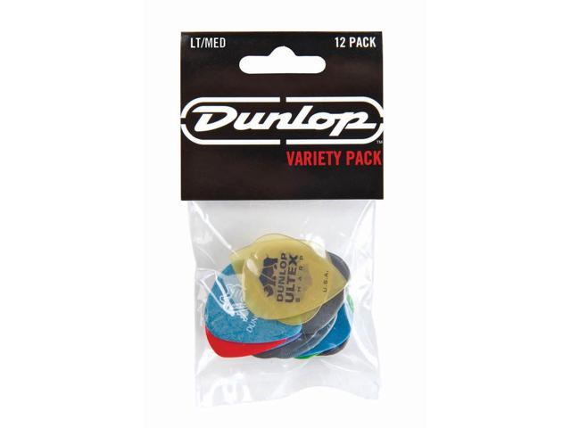 Dunlop Variety Guitar Pick 12 Packs - Light/Medium