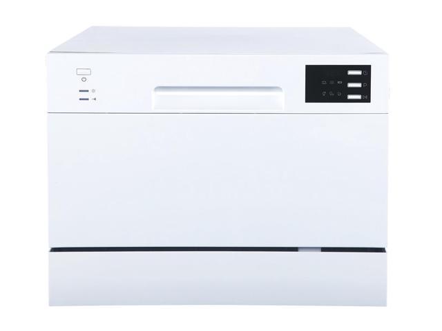 Photos - Dishwasher Sunpentown Countertop  with Delay Start and LED Display - White