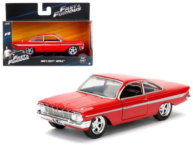 Dom's Chevrolet Impala Red Fast & Furious F8 'The Fate of the Furious' Movie 1/32 Diecast Model Car by Jada