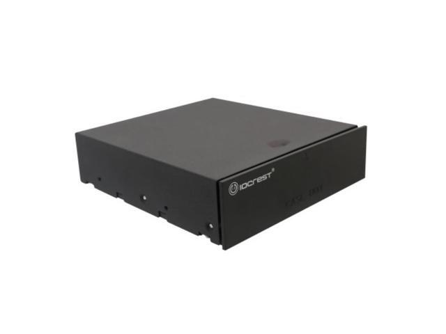 Blank Drawer Rack (5.25') for Storing Computer Accessories / CD Media / Driver / Cables etc. Great Room for Storage, Black Color