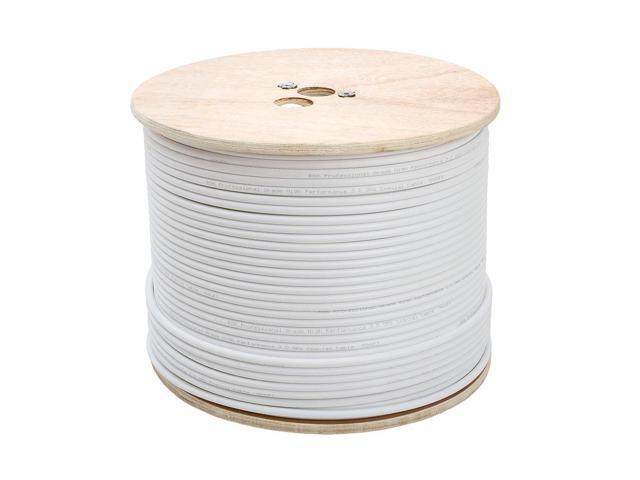 Cmple 1001-N RG6 Cable - Standard Shield (White) 500 Feet - image 2