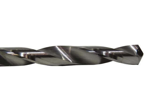 Drill America DMOD Series Solid Carbide Jobber Length Drill Bit, Uncoated (Bright) Finish, Round Shank, Spiral Flute, 118 Degrees Conventional...