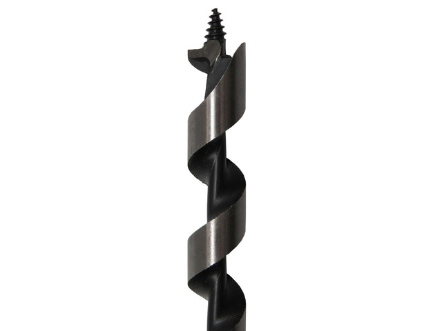 Drill America DMS73-0010 Carbon Steel Auger Bit, Polished Finish, Spiral Flute, 7/8' Size, 7' Length (Pack of 1)