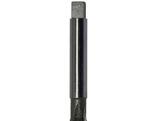 Drill America DWRRHD Series Qualtech High-Speed Steel Hand Reamer, Straight Flute, Round Shank, Uncoated (Bright) Finish, 3/4' Size (Pack of 1)