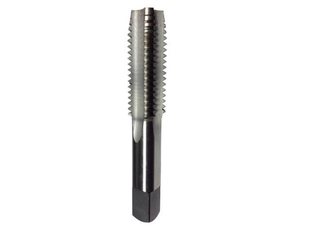 Drill America T/A Series High-Speed Steel Hand Threading Tap Set, Uncoated (Bright) Finish, Round with Square End Shank, 7/16'-20 Size (Pack of 1)